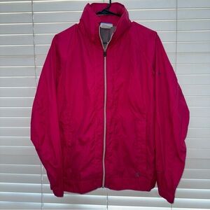Pink Woman’s Columbia Windbreaker